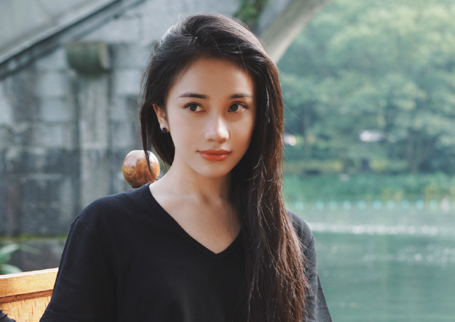 林博洋的美貌引发网友热议。(图/林博洋 微博)