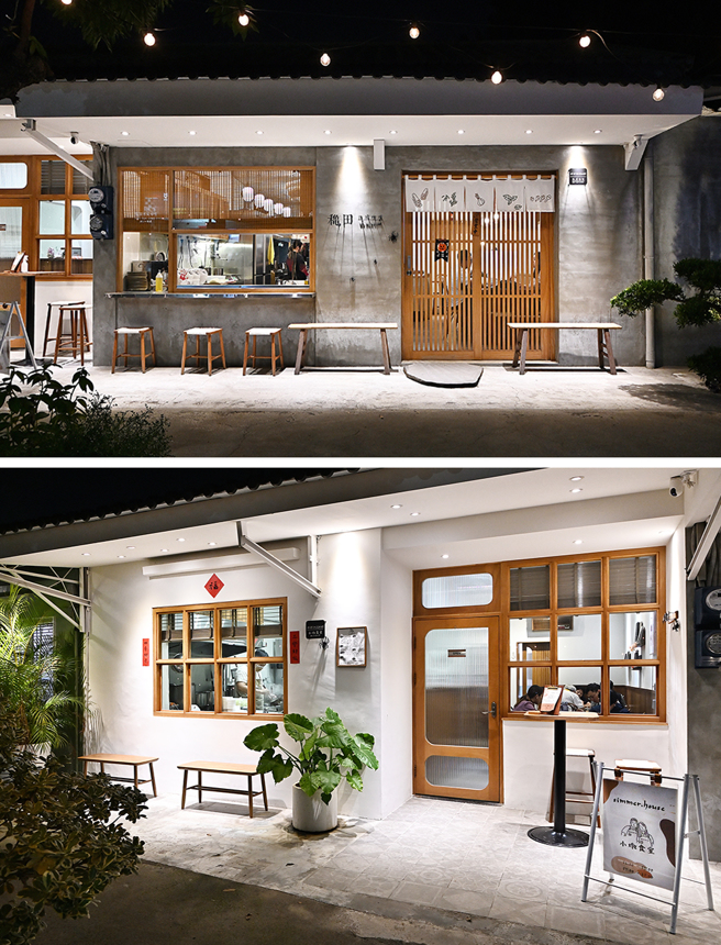 	「龝田熟成咖哩」为聚落中第一间开业的餐厅，之后各店家陆续开幕，逐渐吸引外界瞩目。(摄影/Carter)