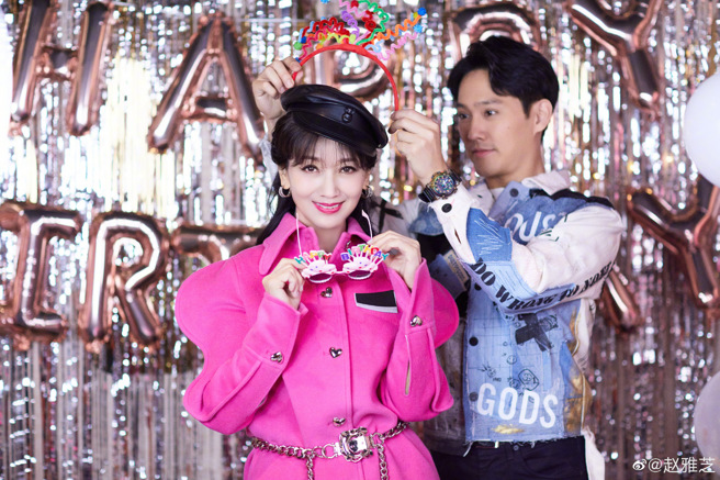 赵雅芝日前过生日。（图／赵雅芝微博）