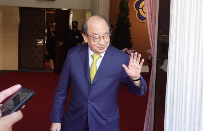 被高虹安批指挥检调办案  柯建铭：错了，我是在指 点迷津。（姚志平摄）