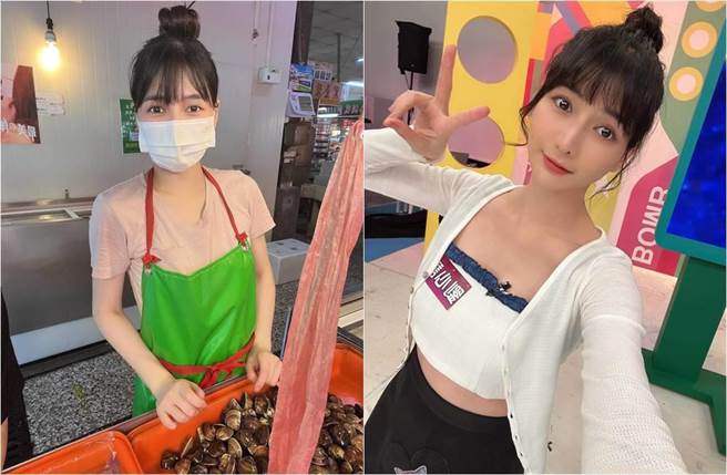 劉心語擁「最美魚販」的封號。（圖／取材自劉心語臉書）