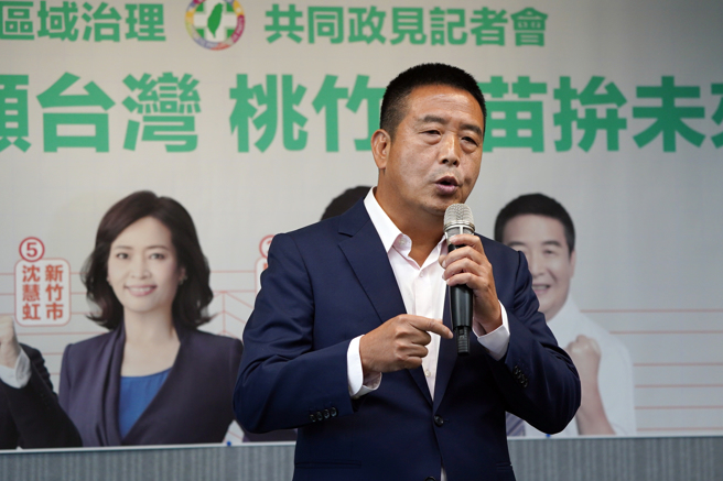 民进党苗栗县长候选人徐定祯。（资料照,邓博仁摄）