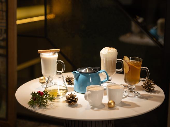 慕舍酒店空中酒廊Lounge Vino首次推出Hot Cocktail期間限定全新酒單。（慕舍酒店提供）