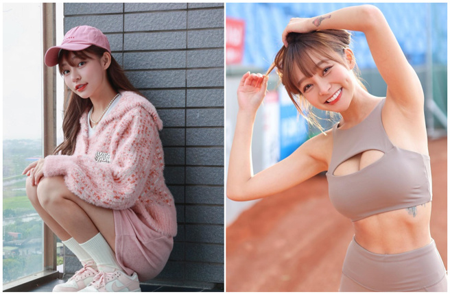 林襄拥有甜美脸蛋、喷火身材。（摘自脸书）