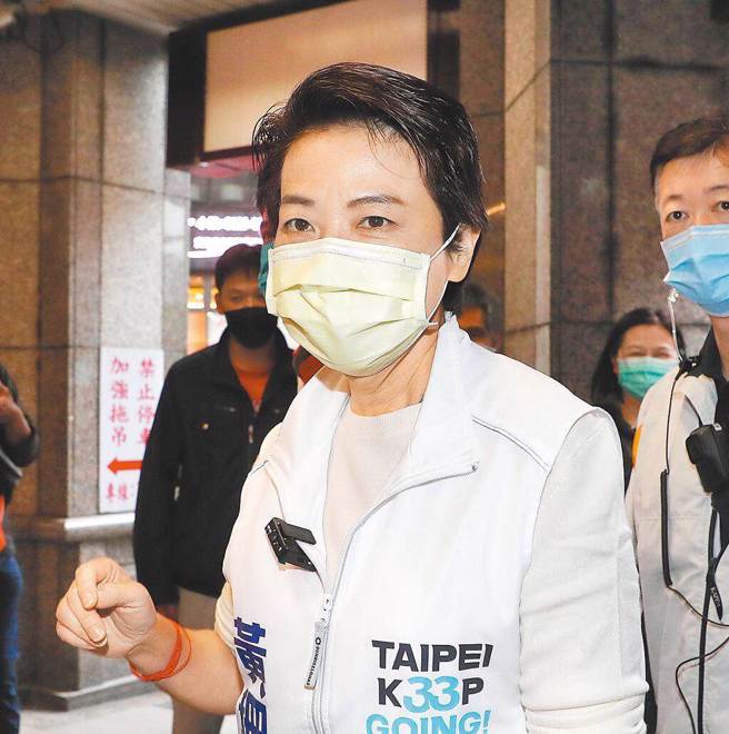 無黨籍台北市長候選人黃珊珊。（資料照，劉宗龍攝）