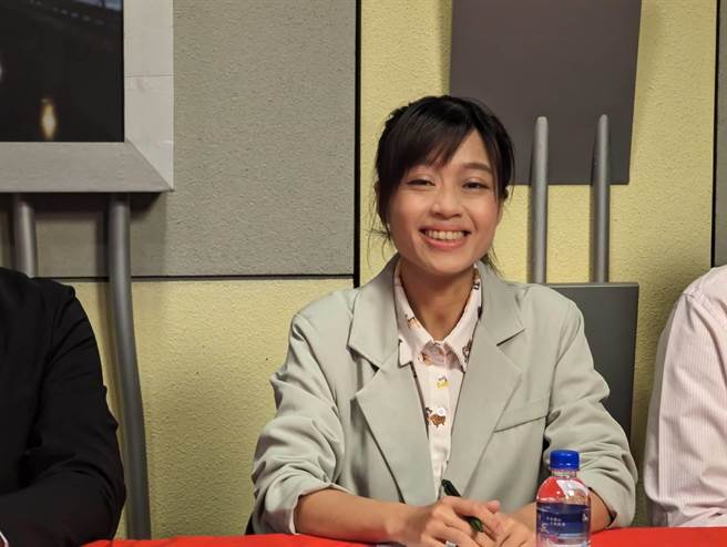 時代力量基隆市長候選人陳薇仲。（張志康攝）