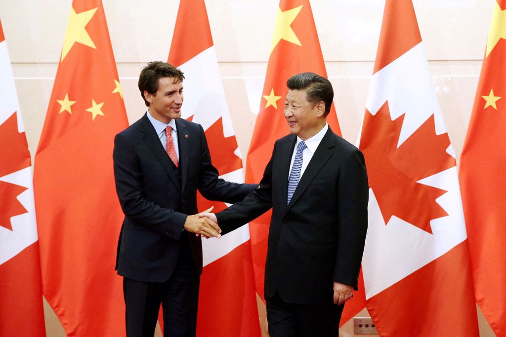 中国国家主席习近平16日当面责怪加拿大总理杜鲁道，在加拿大引起轩然大波。（图／路透社）(photo:ChinaTimes)