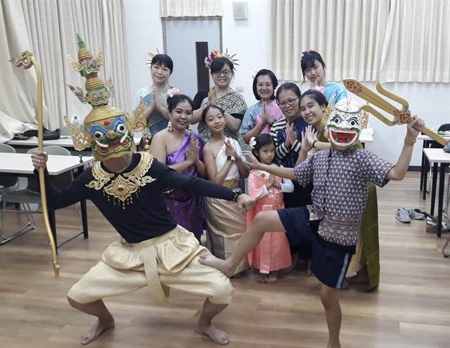 国立暨南国际大学境外学生数占3成，时常举办侨生联欢活动。（暨大提供／杨静茹南投传真）