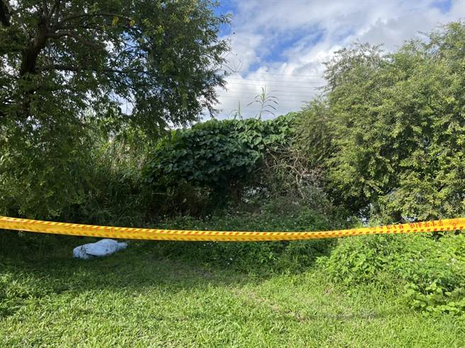 位于新北市中和区的瓦磘沟抽水站，今早有民眾竟发现一具浮尸。（民眾提供）