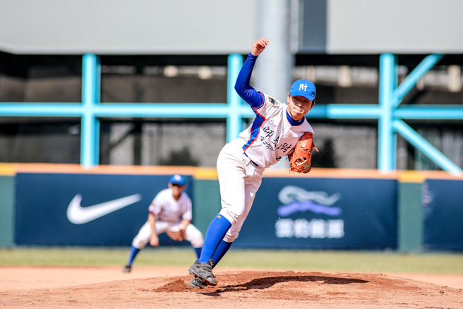 师大附中林轩亦。（中华棒协提供）