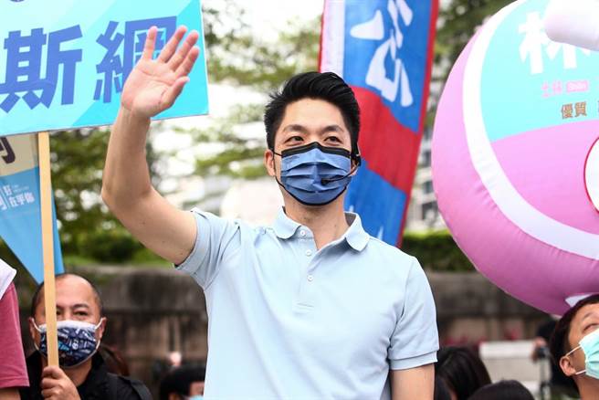 國民黨台北市長候選人蔣萬安。（鄧博仁攝）