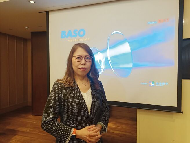 保胜光学董事长方幼玲看好未来成长，认为第四季应该不会比第三季差。图／保胜光学提供