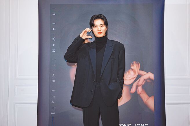 韩团「INFINITE」成员李成种17日出席活动，造型帅气。（红心字会提供）