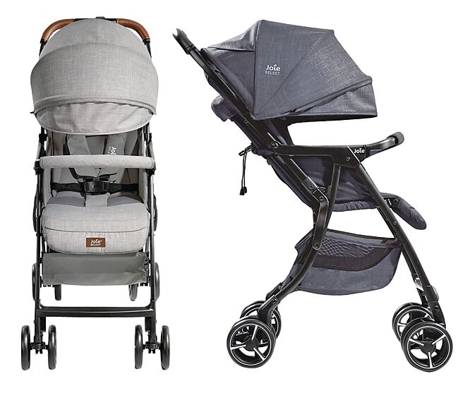 SOGO忠孝馆奇哥Joie fluri drift横轻巧推车＋杯架，原价9140元（组），特价6650元（组）。（SOGO提供）