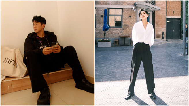 劉愷威大方認愛李曉峰。（圖／翻攝自劉愷威微博、李曉峰微博）

