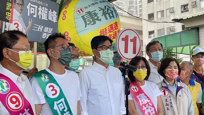 高雄市長陳其邁。（洪靖宜攝）