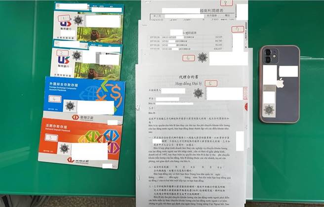 台中市警方配合選前查緝不法金流，查獲地下匯兌計7件12人、不法獲利800多萬元；洗錢金額達22億686萬4296元。（台中市警察局提供／張妍溱台中傳真）