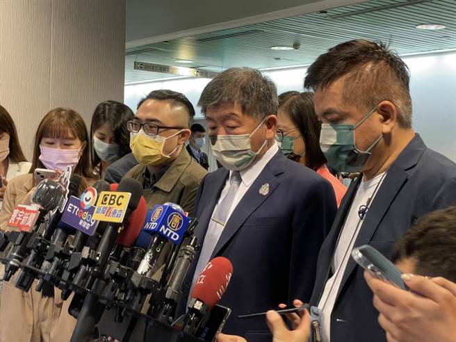 民进党台北市长候选人陈时中。（蔡佩珈摄）