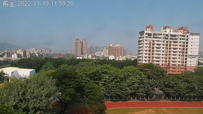 受到环境风场为东北东风影响，中部以南空品区位于下风处且清晨及夜间有局部雾或低云影响，水平及垂直扩散条件较差，污染物易累积。（翻摄自空气品质监测网／林良齐台北传真）