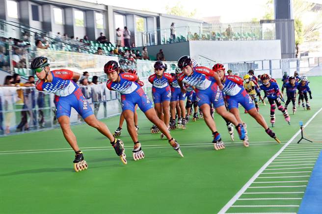 屏东国际滑轮溜冰场完工启用，未来可望提供专业选手完善训练场地。（林和生摄）