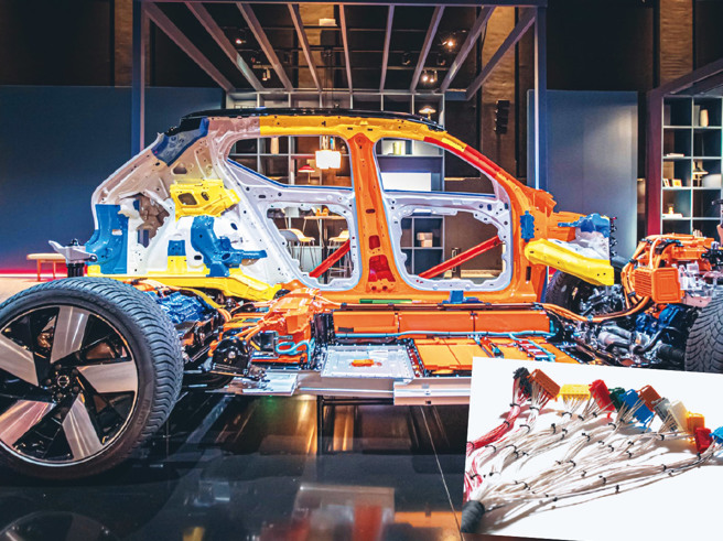 随着电动车市场近来进入磅礡起飞的阶段，台湾零组件厂商切入电动车供应链的想像空间也持续扩大。(图/先探投资周刊提供)