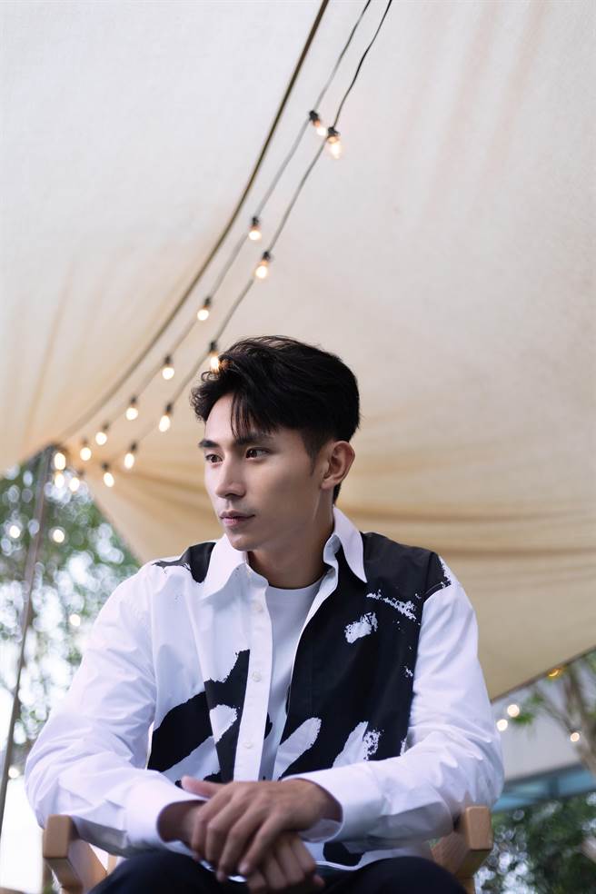 林家佑还原队友吴珝阳受伤、退赛的经过。（罗永铭摄）