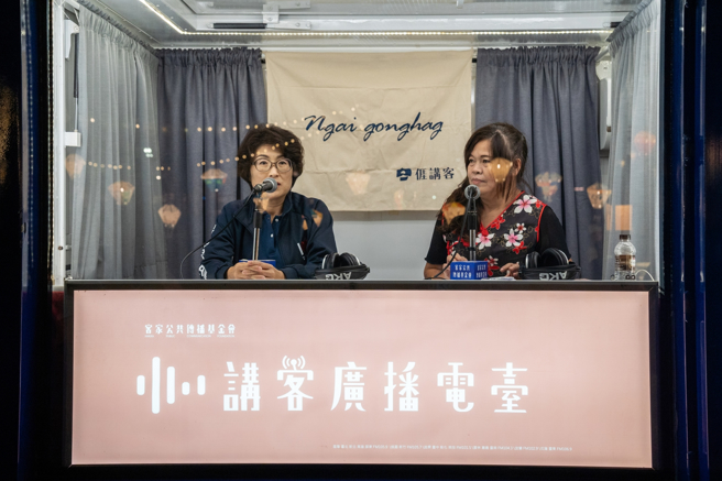 台东县长饶庆铃（左）昨参加「好米收冬祭」最终场活动。（图 / 取自饶庆铃脸书）