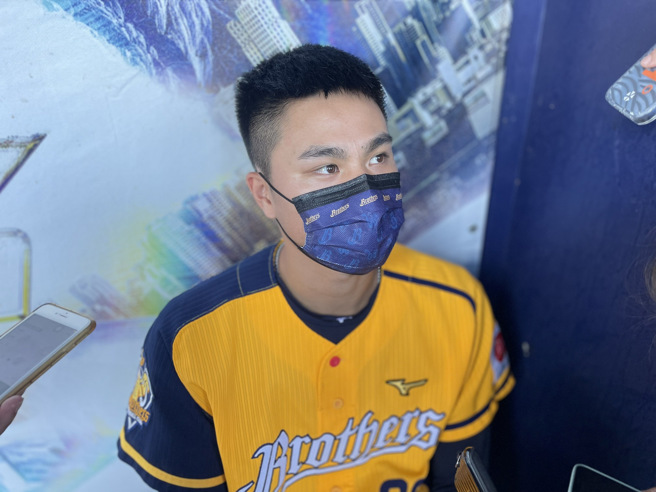 中信兄弟宋晟睿。（毛琬婷摄）