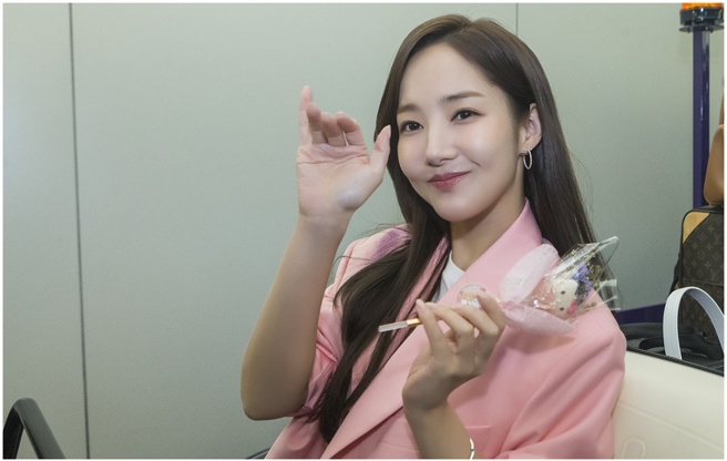 「金秘书」朴敏英今（20日）到台湾了。（图／中时资料照）