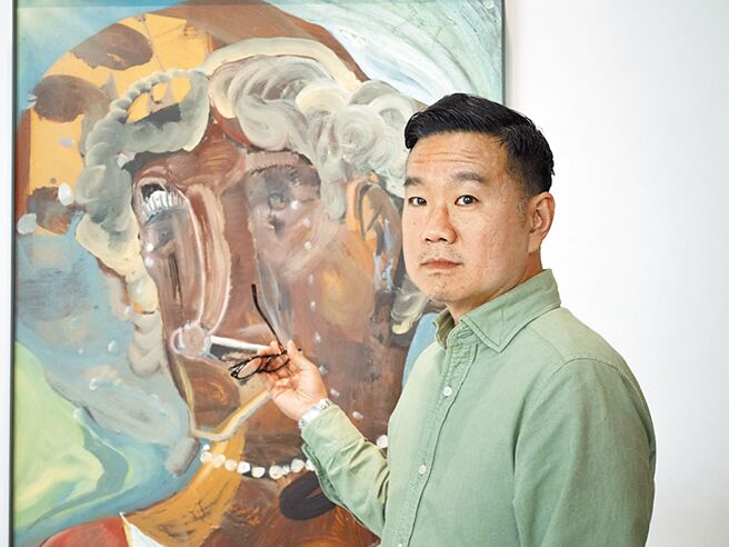 黨若洪新作品反思疫情期間的生活。（安卓藝術提供）