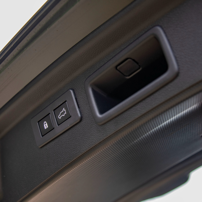 电动尾门设计。（陈大任摄）