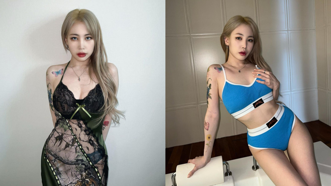 南韩女歌手Jamie昨日晚间突晒影片大方认爱，吸引网友热议。（图／IG@jiminxjamie）