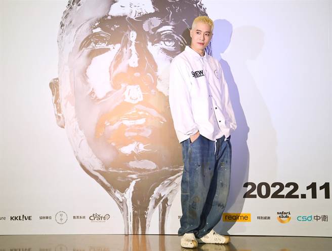 周汤豪昨开心出席演唱会庆功。（陈俊吉摄）