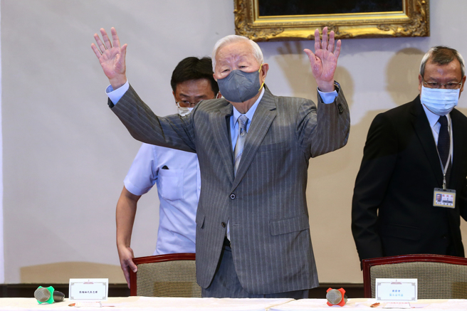 APEC领袖峰会落幕，张忠谋出席记者会。（图／邓博仁）