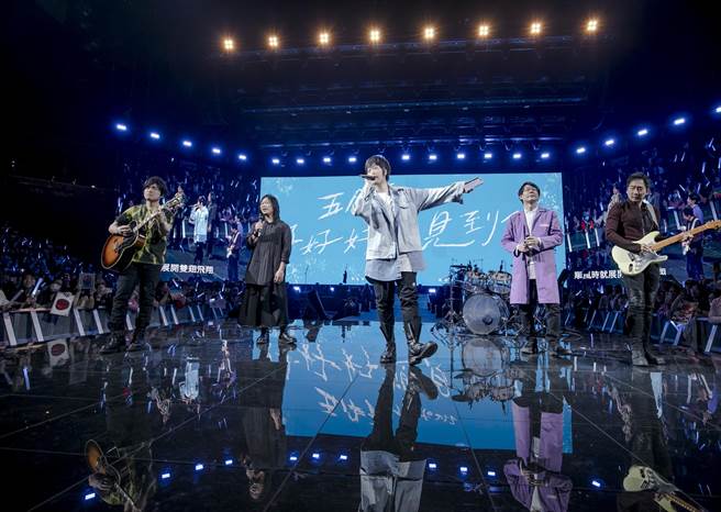 五月天「好好好想見到你演唱會」音樂旋風再度襲捲北美。（相信音樂提供）