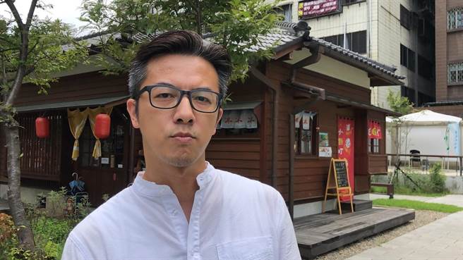 桃园市新闻处长詹贺舜。(蔡依珍摄)