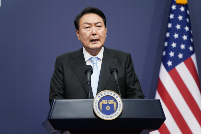 韩国总统尹锡悦。（资料照／美联社）