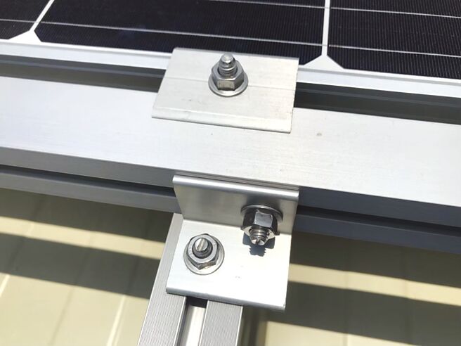 宗钲企业防松防腐蚀安全螺帽，已开始在太阳光电发电装置案场被广泛应用。图／宗钲企业提供