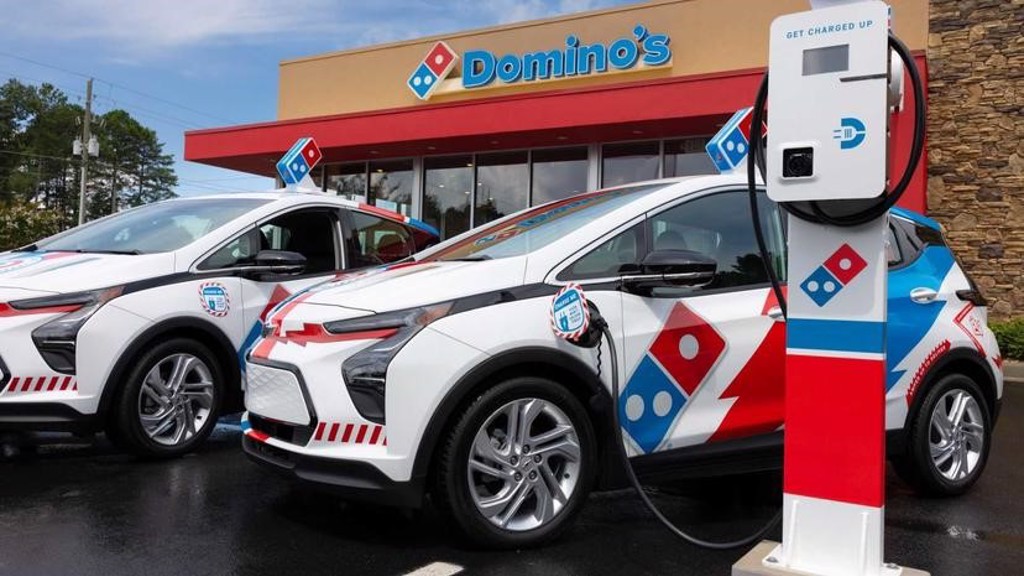 全球最大披薩業者力拼減碳，達美樂在美大買 800 輛電動車用來外送披薩(圖/DDCAR)
