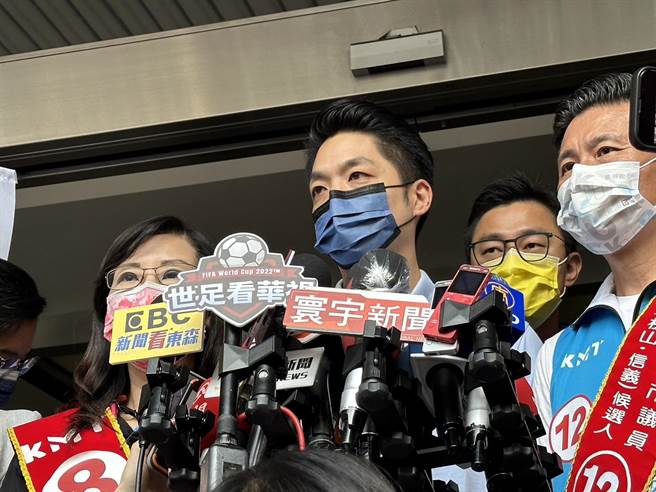 國民黨台北市長候選人蔣萬安。（黃婉婷攝）