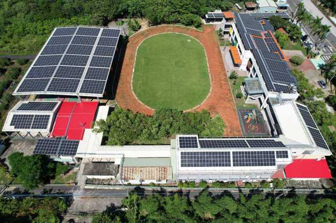 崇学国小。（图/台南市政府提供）