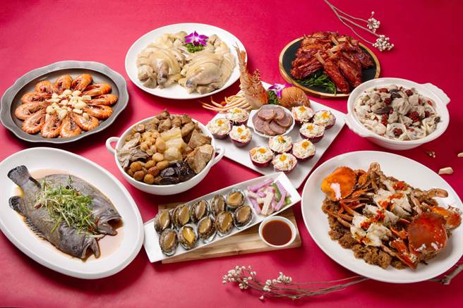 满穗「鸿兔报喜年菜」。（图／满穗台菜提供）