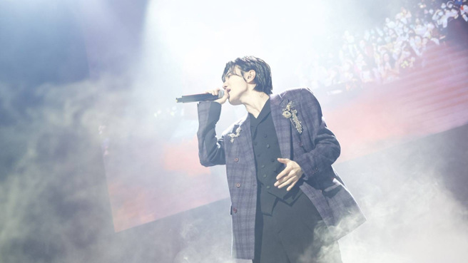 睽违4年来到台湾粉丝身边的成种，现场准备了许多跟自我回忆过去及成长的主题互动。（好的媒体提供）