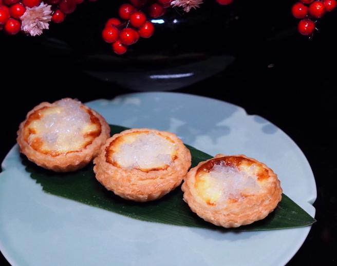 燕窝焗蛋塔（何书青摄）