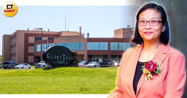 徐秀兰名列11月出炉的「2022富比士亚洲商界女性领导人」名单，她领导环球晶赴美设厂案受瞩目，新址在子公司Globitech旁。（图／翻摄自公司官网、报系资料照）