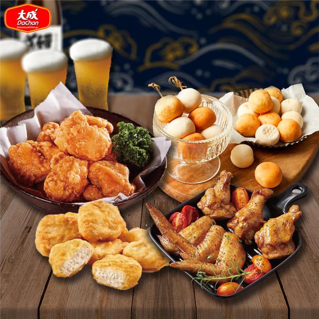 momo購物網的大成派對點心6件組，活動價749元。（momo購物網提供）