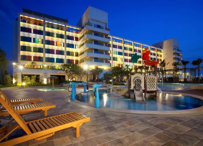 双人丽宝假期一人3千有找！吃、住、玩通通包起来。（丽宝乐园渡假区提供）