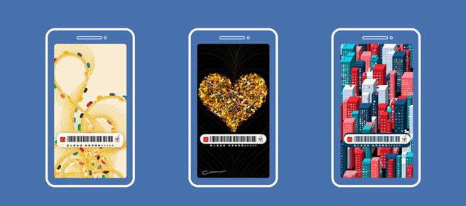 （台湾麦当劳与艺术家吴哲宇联手推出「爱心云端捐」个性潮图，「爱心特快车」、「有爱大力量」、「暖心大城市」3个系列、共计15款。11月24日起，麦当劳官网全面开放免费下载。图／麦当劳）