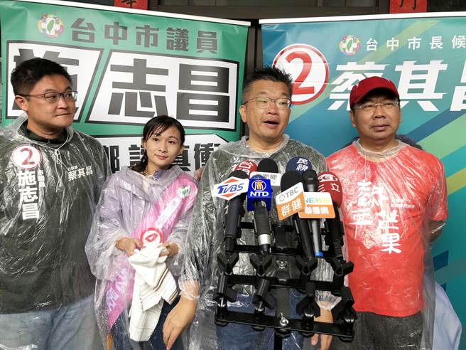 蔡其昌表示，很多都市計畫可以縫合縣市為什麼不做？為什麼東豐快速道路一直遲延，豐原區民四年來感到被邊緣化？（陳世宗攝）