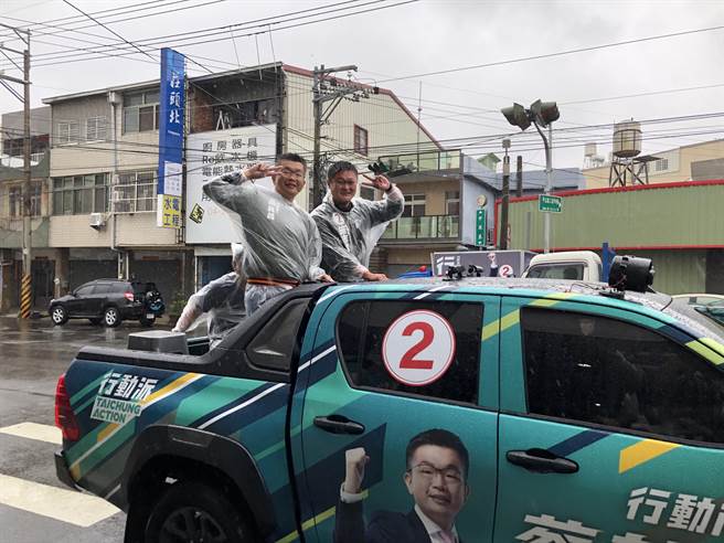 蔡其昌表示，會按照既定計畫持續走下去，艱鉅的任務在11月26日一定會把它做完。(陳世宗攝)